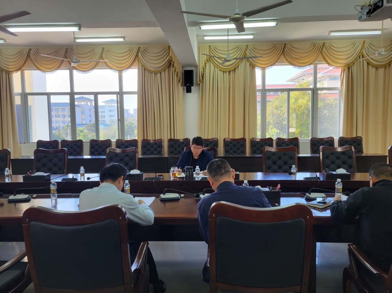我校召开基建项目工作专题会
