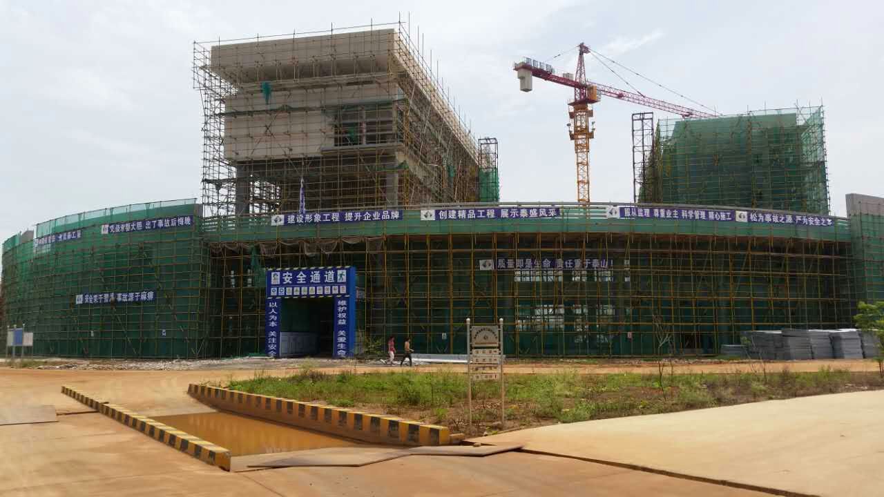 产学研楼建设组图